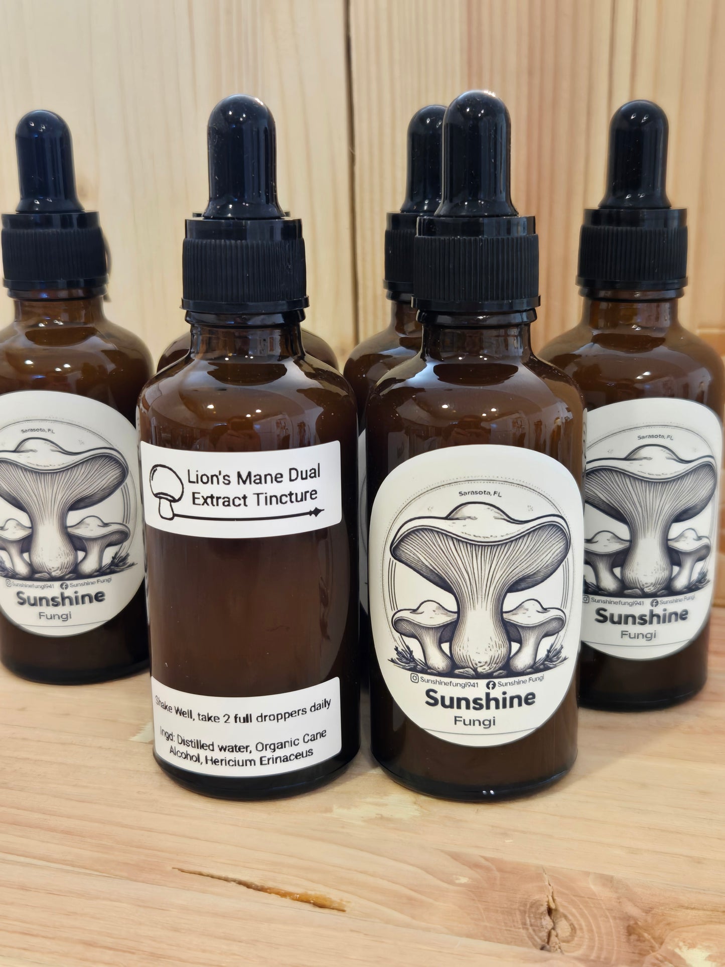 Lion's Mane Dual Extract Tincture