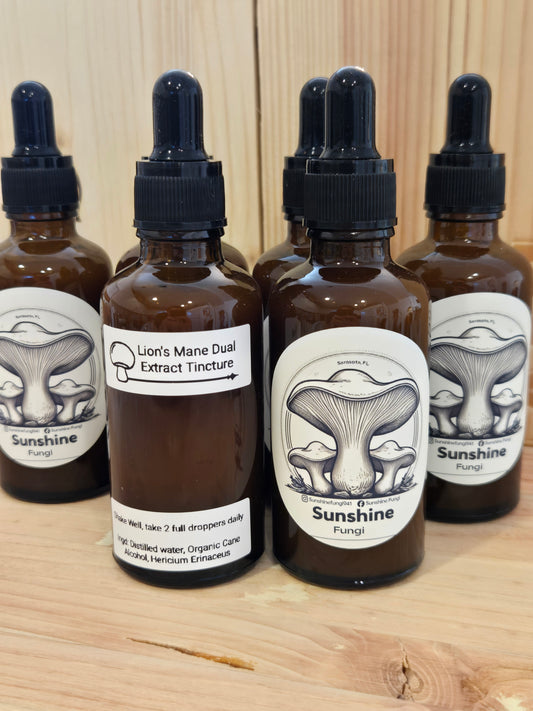 Lion's Mane Dual Extract Tincture