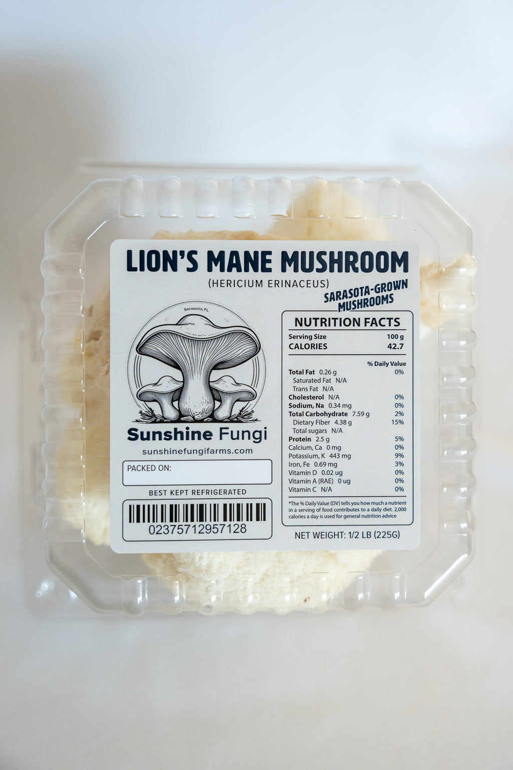 Fresh Lion's Mane Mushrooms