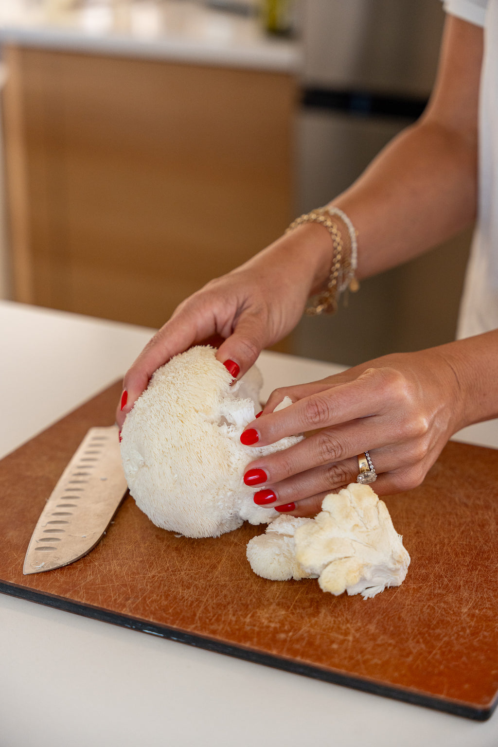 Fresh Lion's Mane Mushrooms